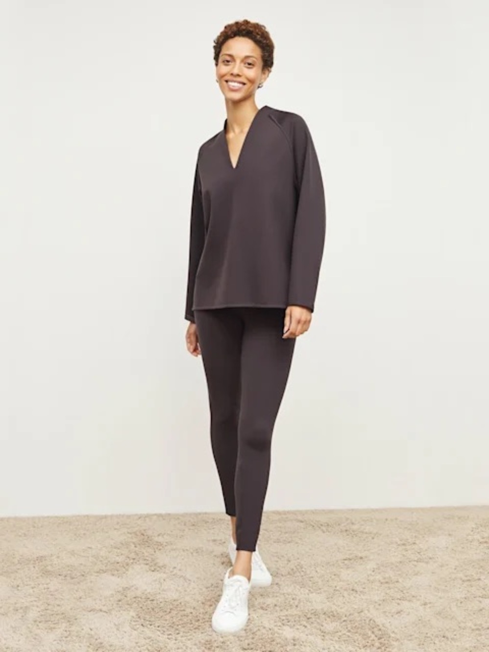 MM La Fleur Harrington 1.0 Legging Light Scuba In Haze Size 10 NWT